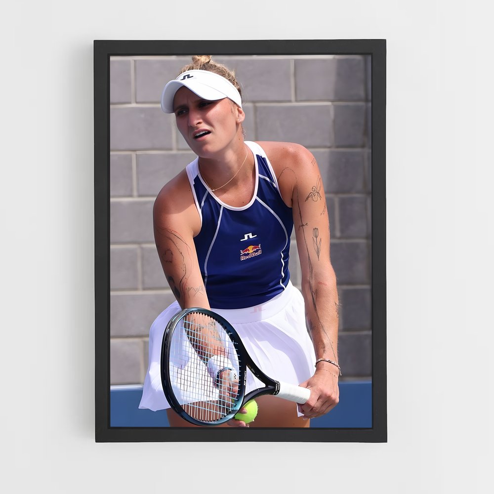 Poster Marketa vondrousova – affiche Tennis (vue 2)